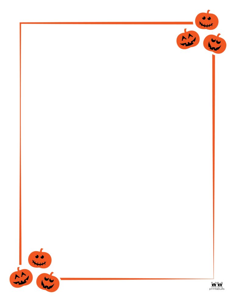 Free Halloween Borders Frames Printabulls