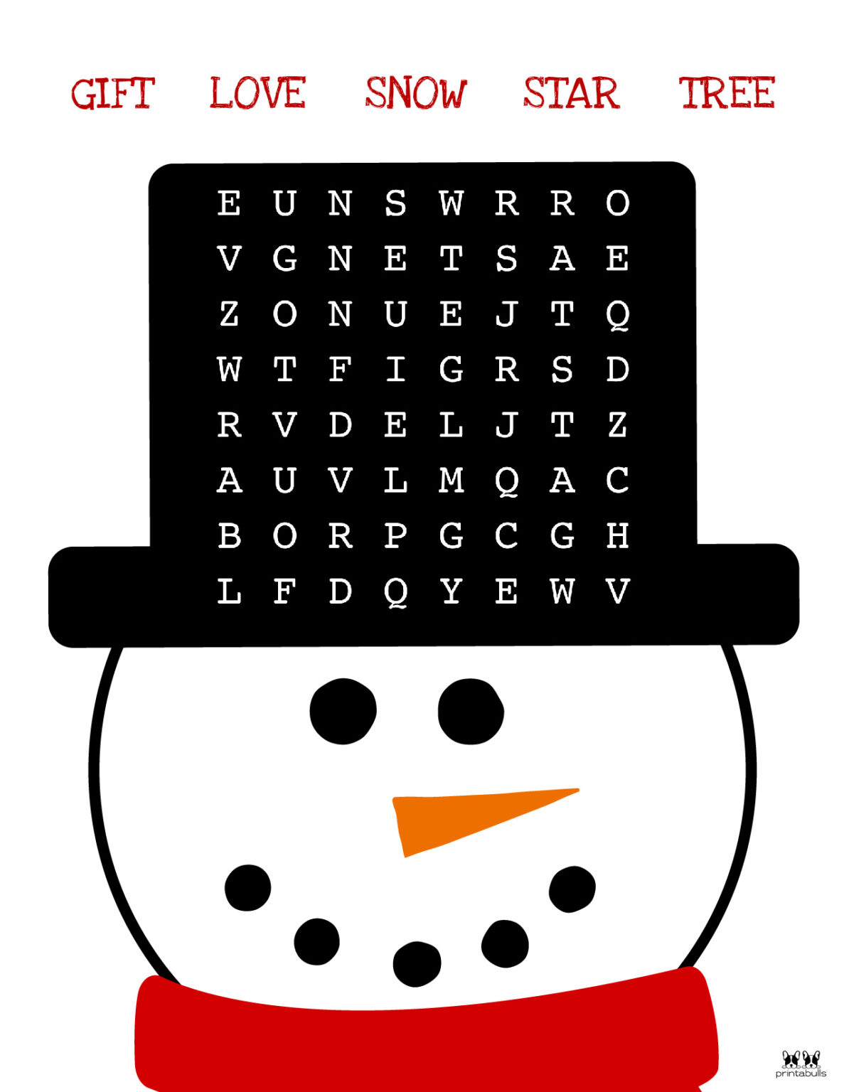 Christmas Word Searches Free Printables Printabulk