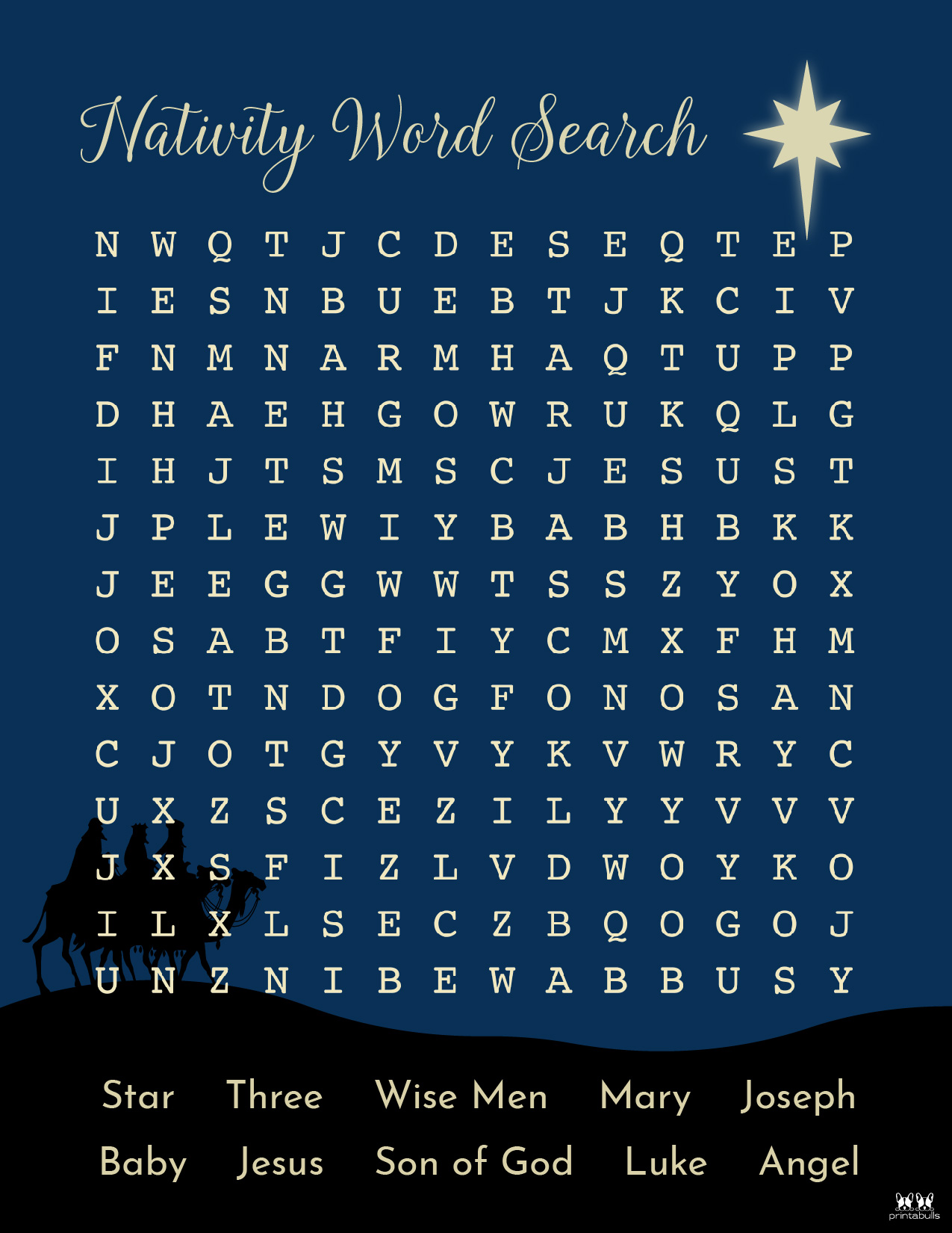 Christmas Word Searches Free Printables Printabulk