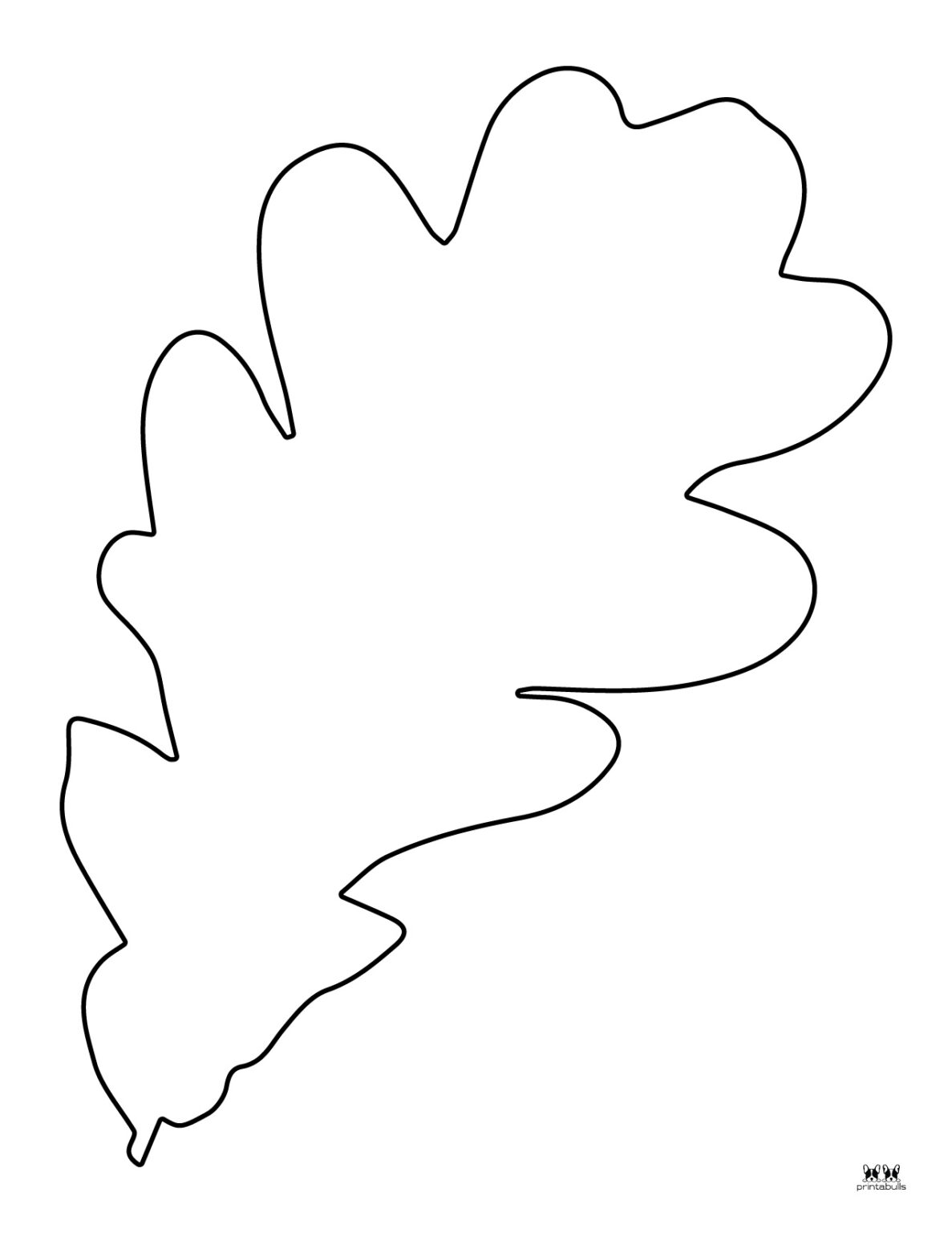 Leaf Outlines Templates Coloring Pages 55 FREE Pages Printabulls