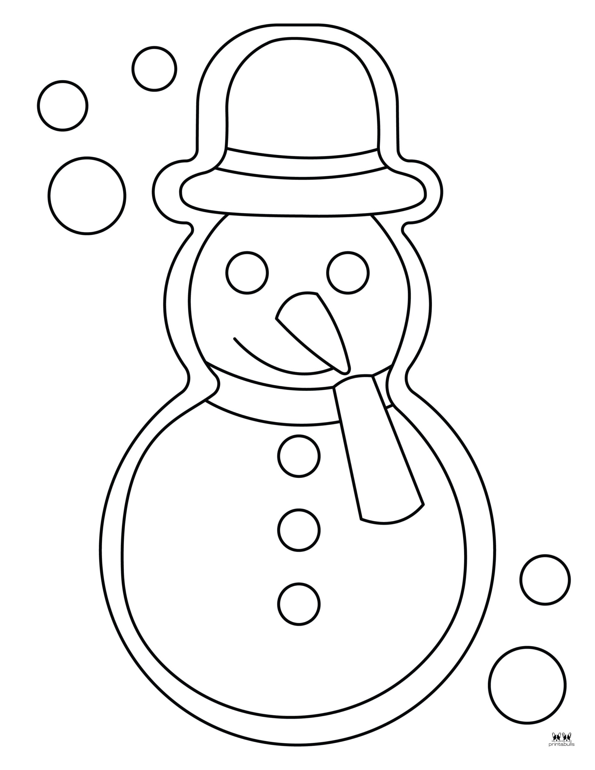 Christmas Cookies Coloring Pages Free Pages Printabulls