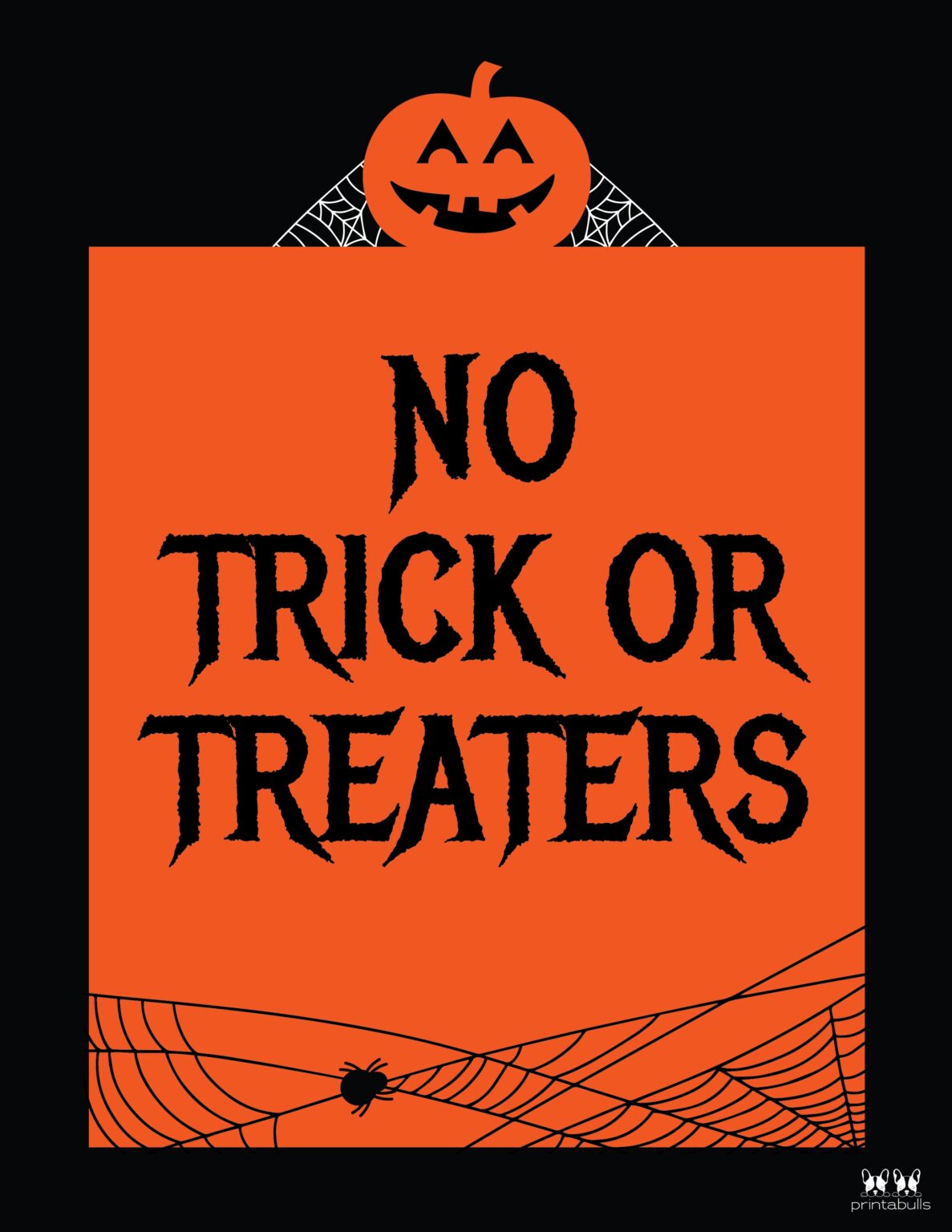 51 Halloween Signs - Free Printables | Printabulls