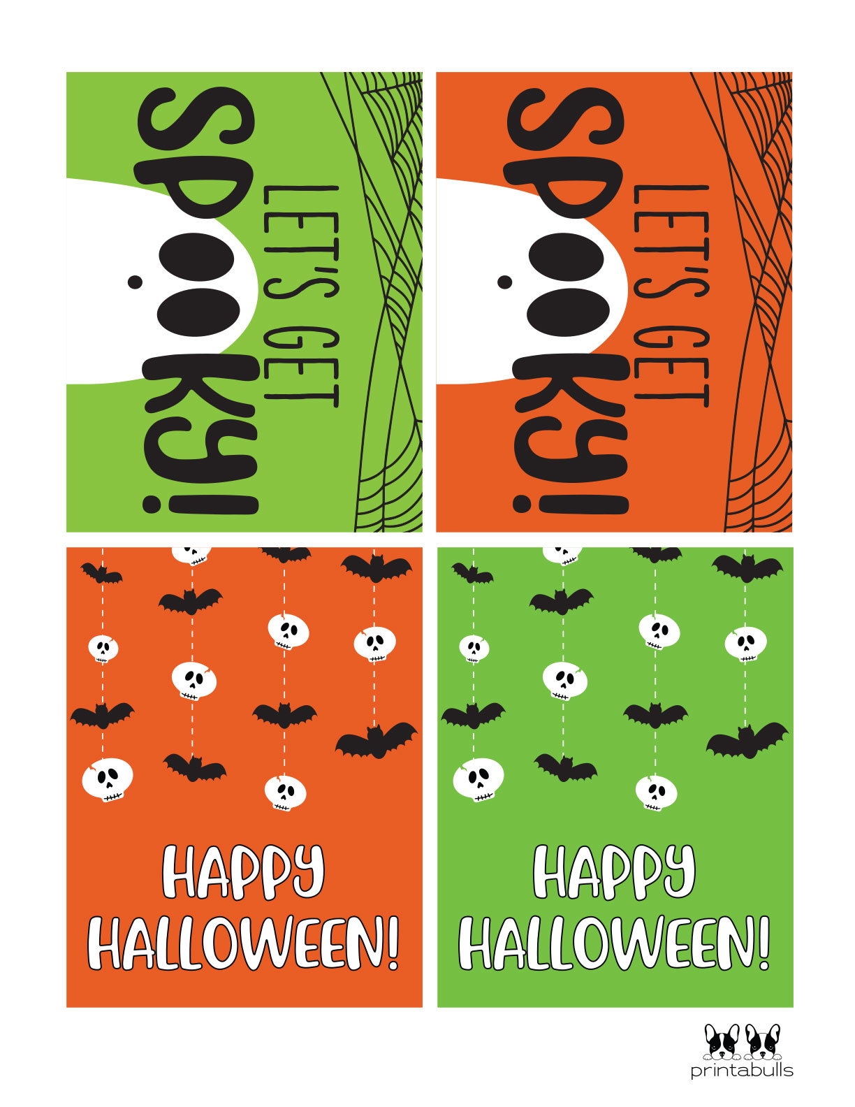 Halloween Cards Printable