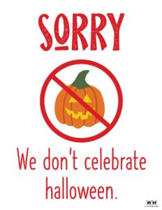 51 Halloween Signs - Free Printables | Printabulls