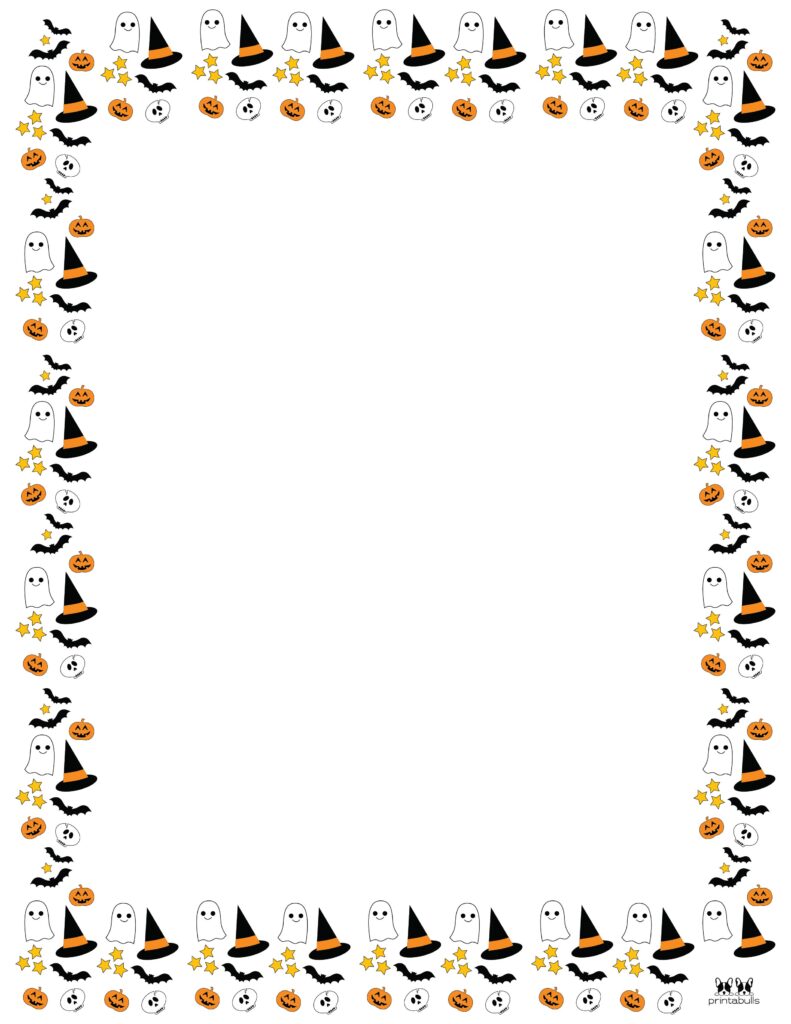 Free Halloween Borders Frames Printabulls