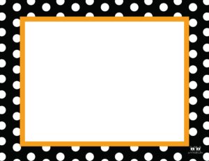 Free Halloween Borders & Frames | Printabulls