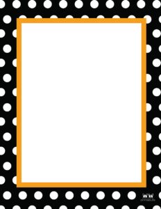 Free Halloween Borders & Frames 