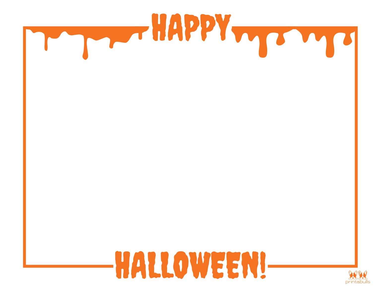 Free Halloween Borders & Frames Printabulls