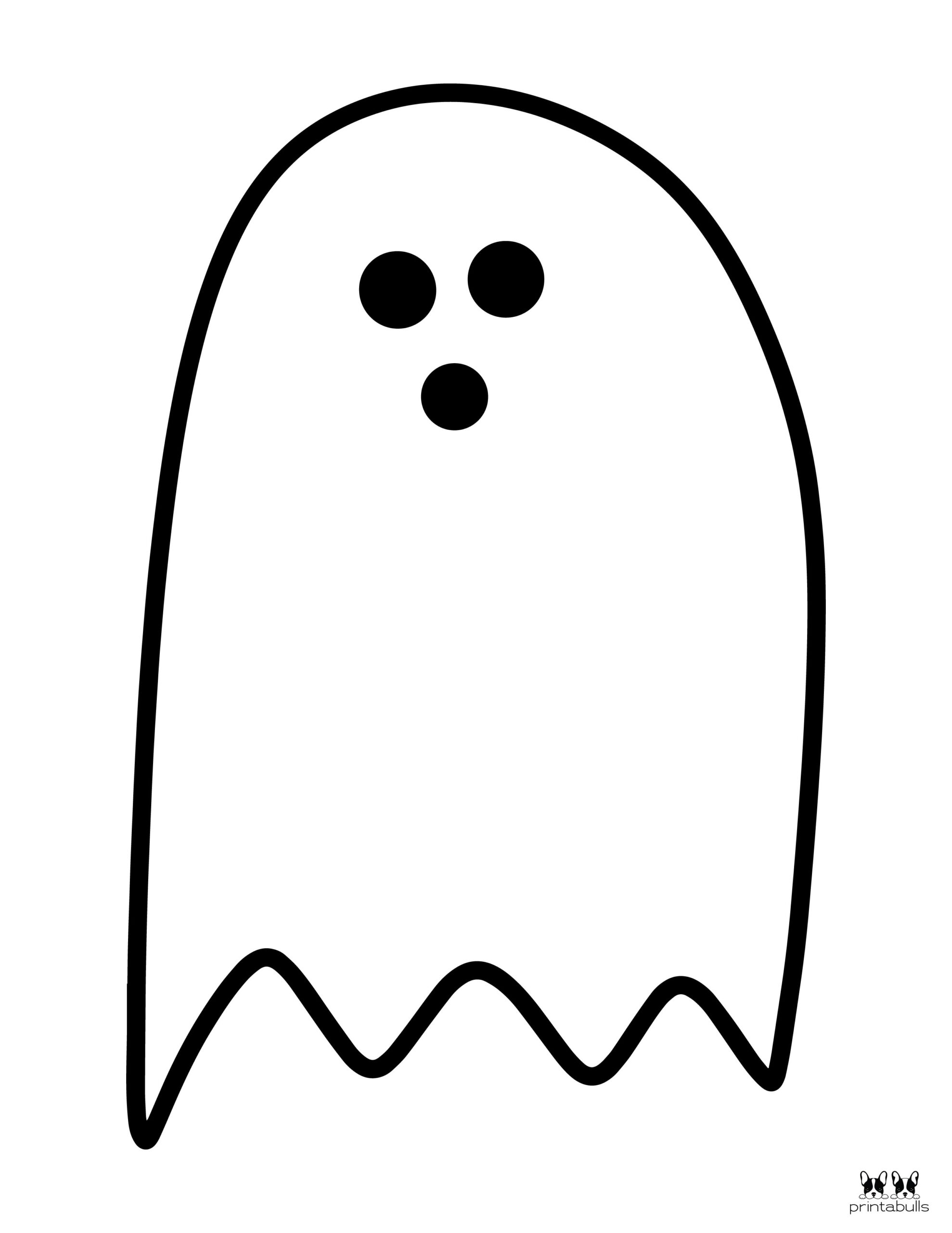 Free Printable Ghost Coloring Pages Printabulls