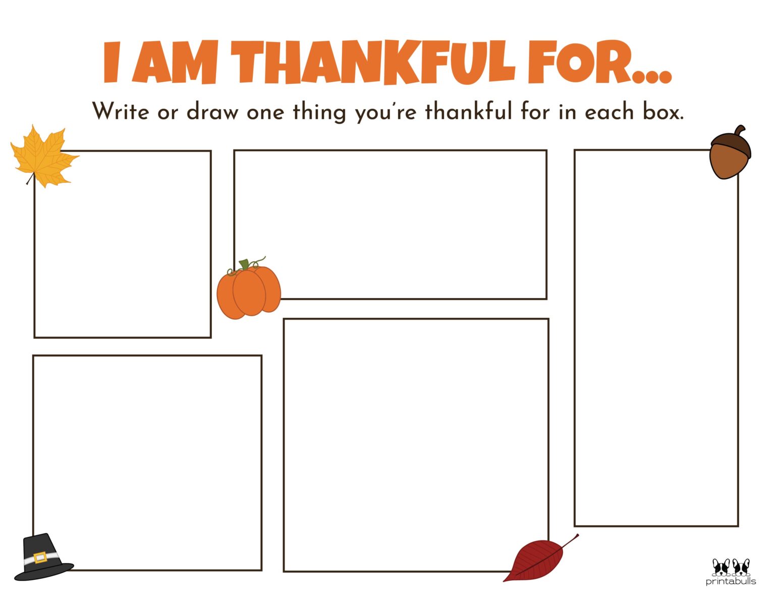  I Am Thankful For Printables 10 Unique Worksheets Printabulls