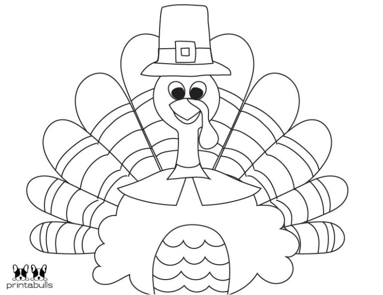 Pilgrim Coloring Pages | Printabulls