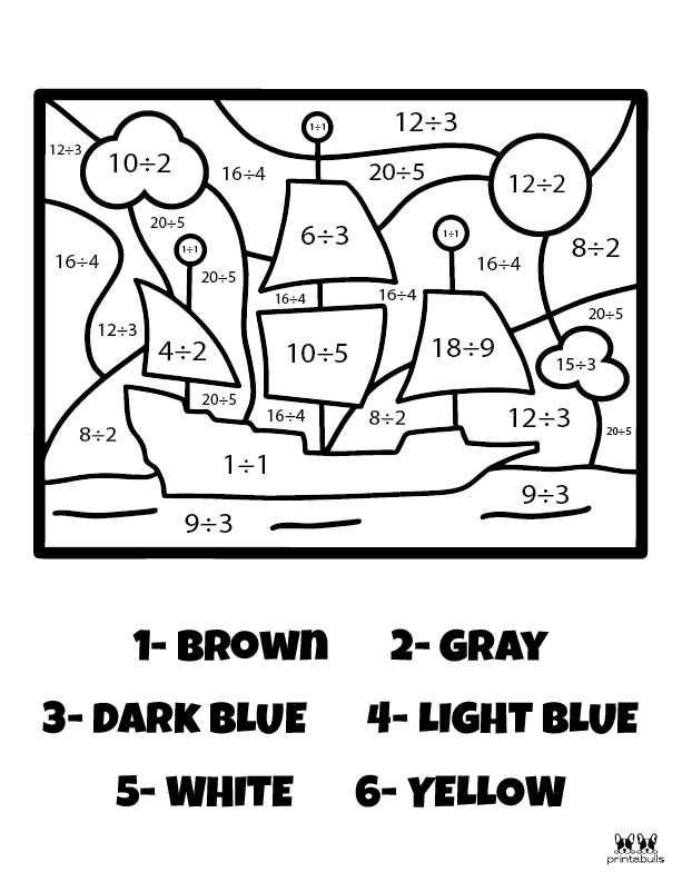 Printable Thanksgiving Color By Number-Page 11