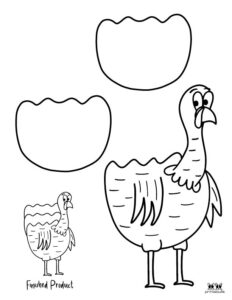 25 Free Printable Turkey Templates | Printabulls