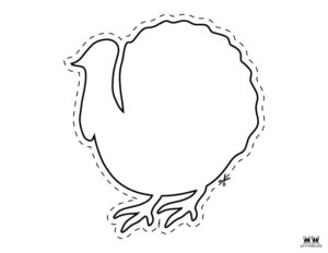 25 Free Printable Turkey Templates | Printabulls