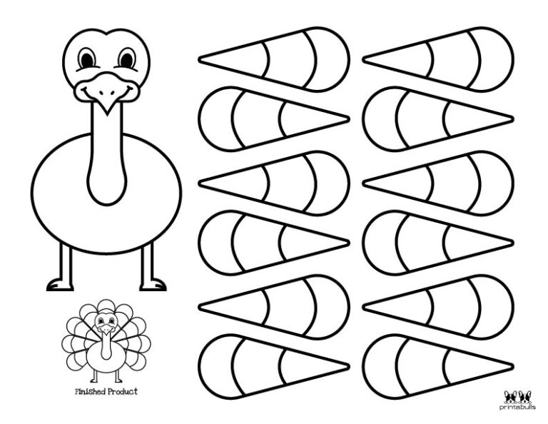 25 Free Printable Turkey Templates Printabulls