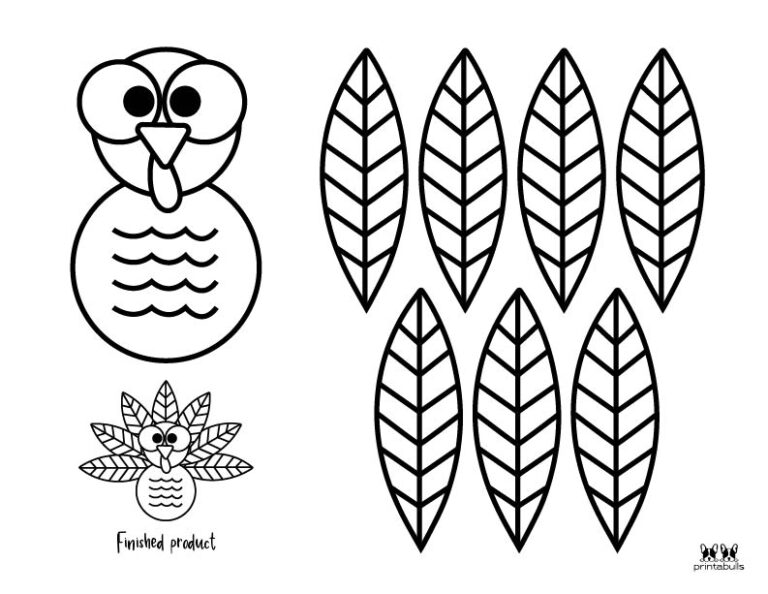 25 Free Printable Turkey Templates Printabulls