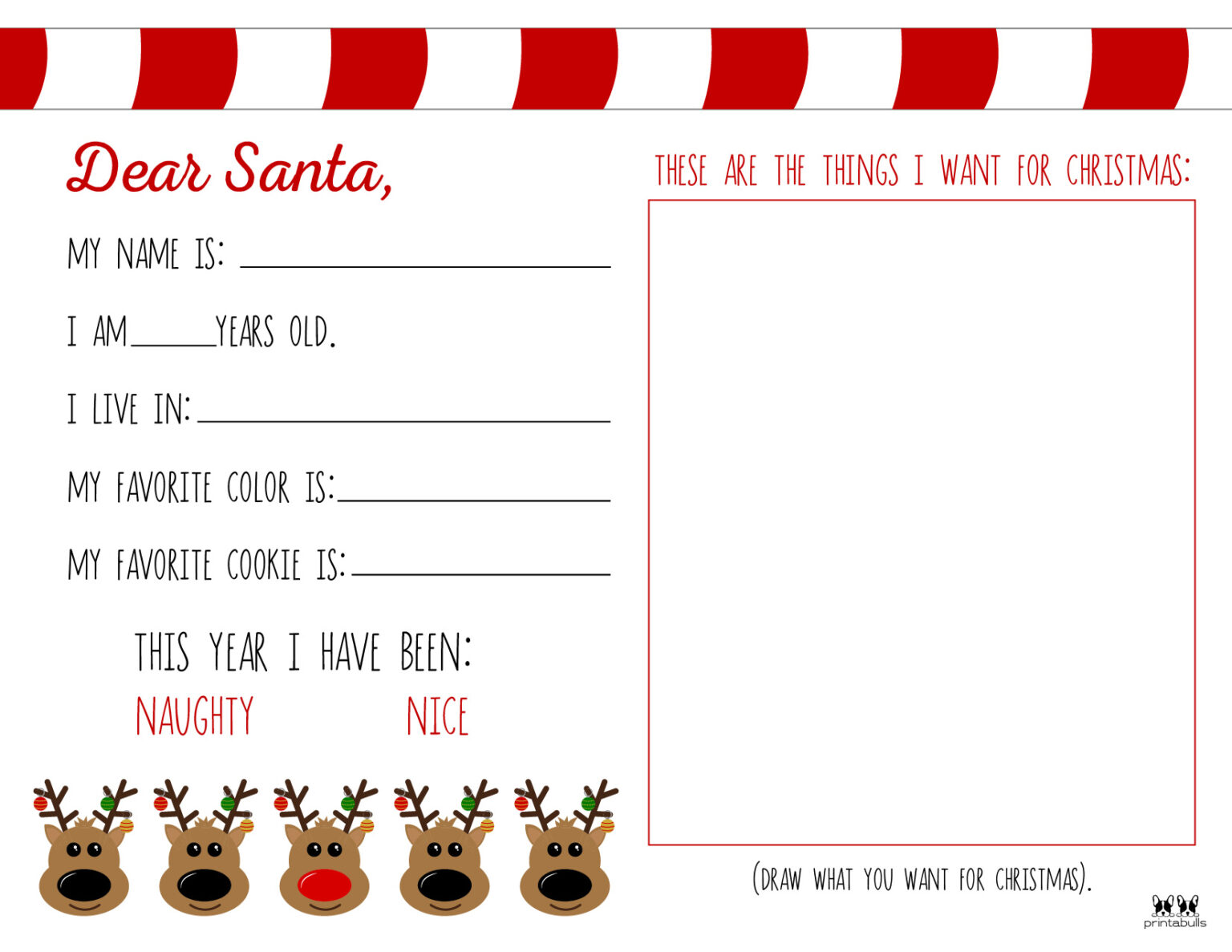 Free Printable Santa Reply Letters