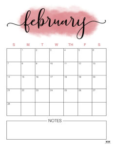 February 2021 Calendars - Free Printables | Printabulls