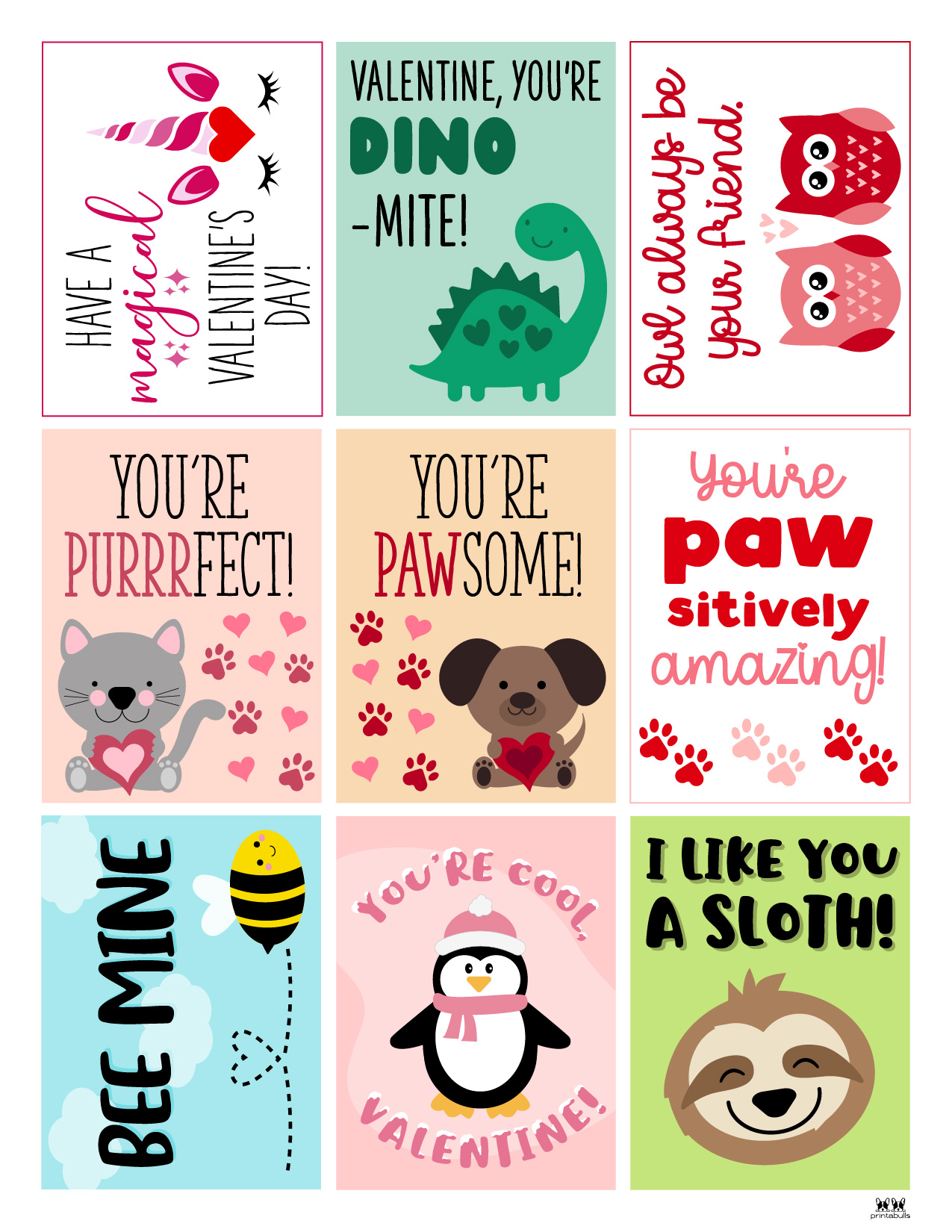 Free Printable Valentines Cards Pdf