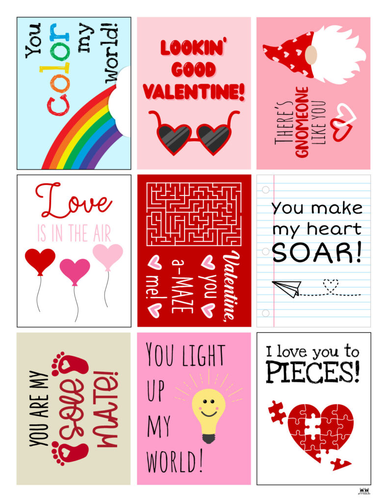 Valentine S Day Printable Templates