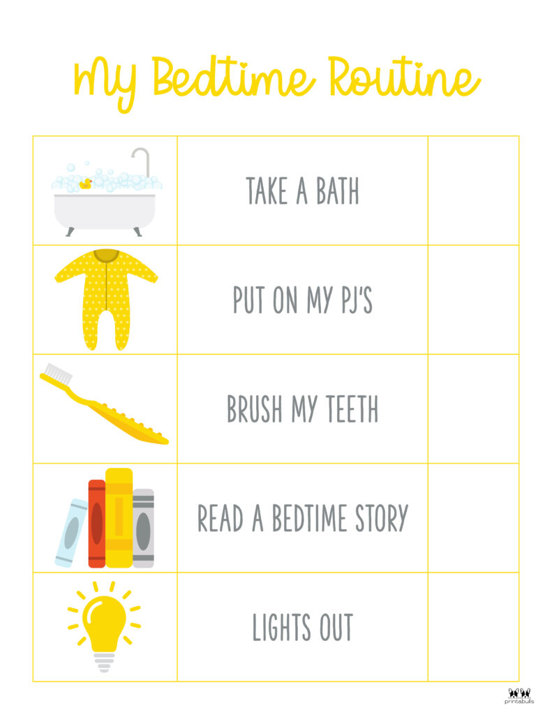 bedtime-routine-checklist
