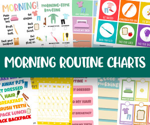 Chore Chart & Routine Chart Printables - FREE | Printabulls