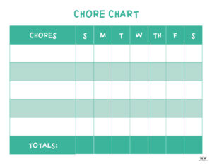 Toddler Chore Charts - Free Printables | Printabulls