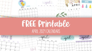 April 2021 Calendars - Free Printables | Printabulls