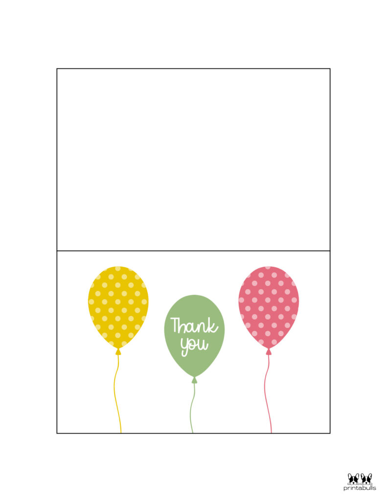Printable Birthday Thank You Cards-Page 3