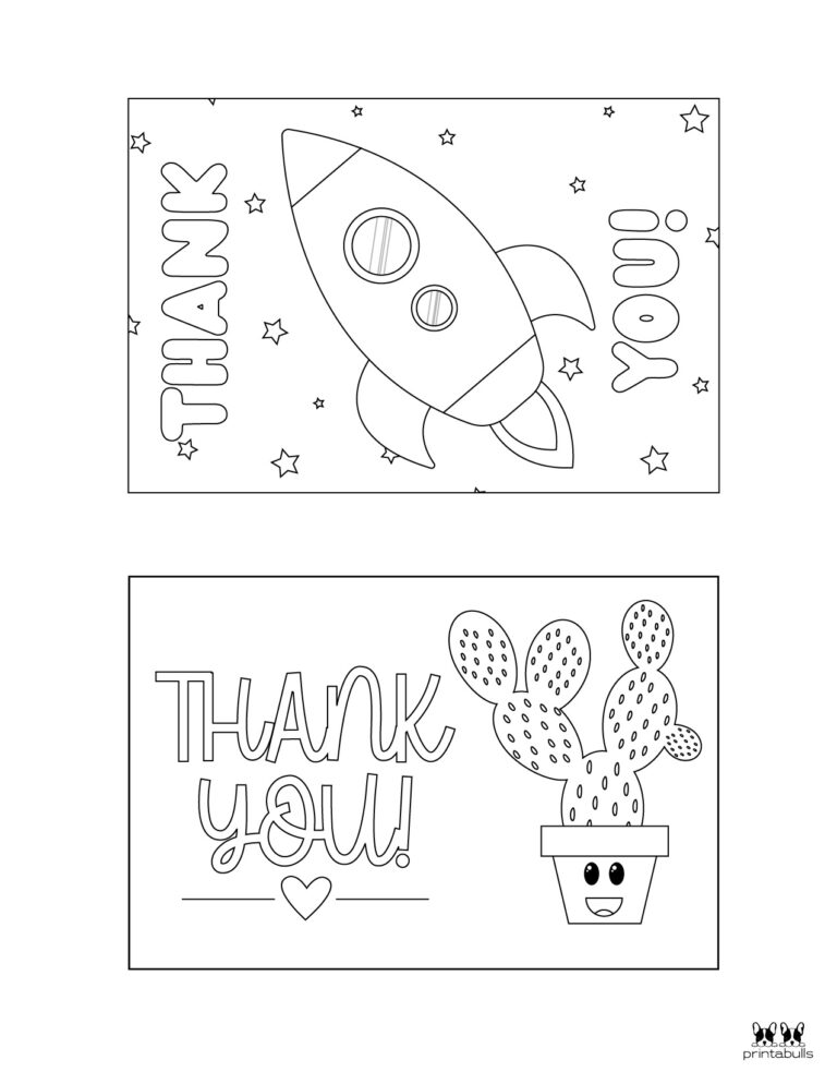 Printable Thank You Cards