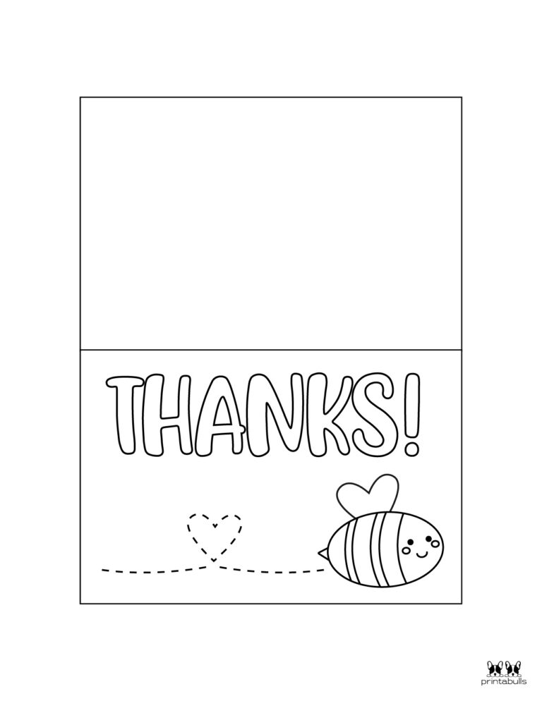 150 Printable Thank You Cards FREE Printabulls