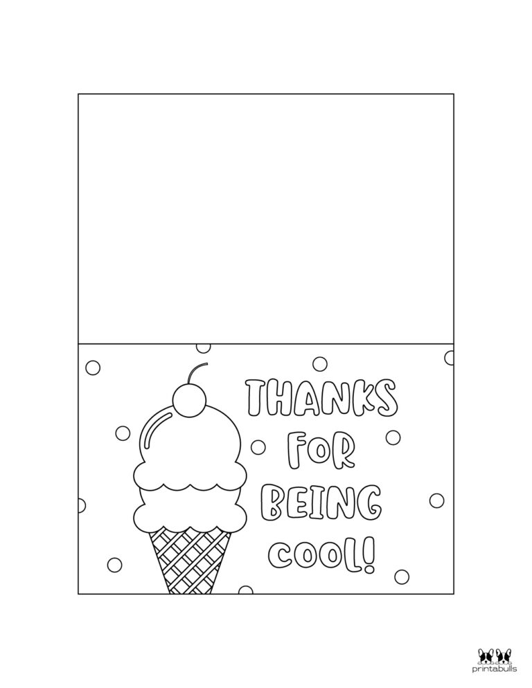 150+ Printable Thank You Cards - FREE | Printabulls