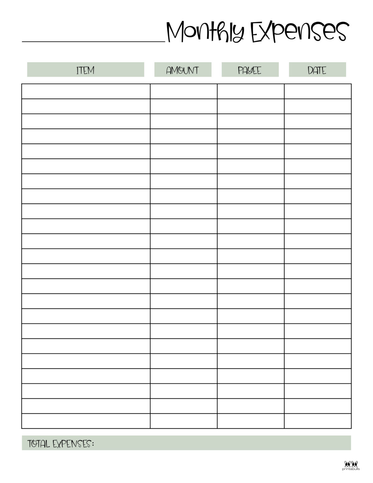 budget and expense tracker