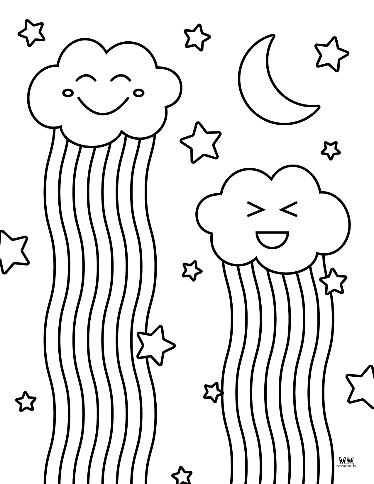 rainbow coloring pages 50 free printable pages printabulls