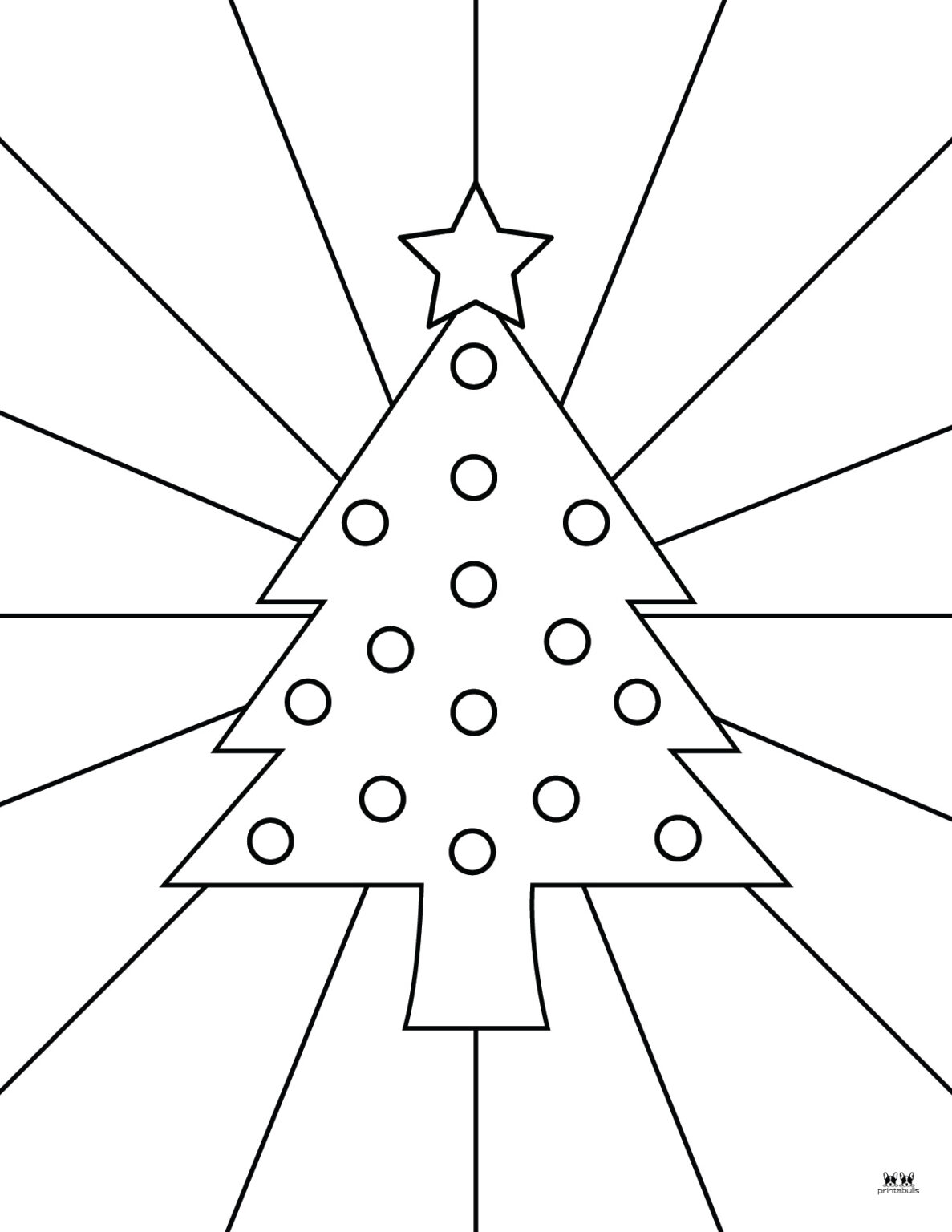 Christmas Tree Coloring Pages & Templates 22 FREE Printables