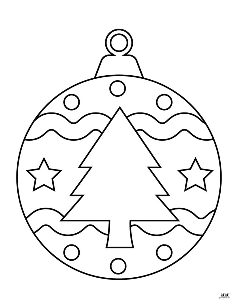 Christmas Tree Coloring Pages & Templates - 22 FREE Printables ...