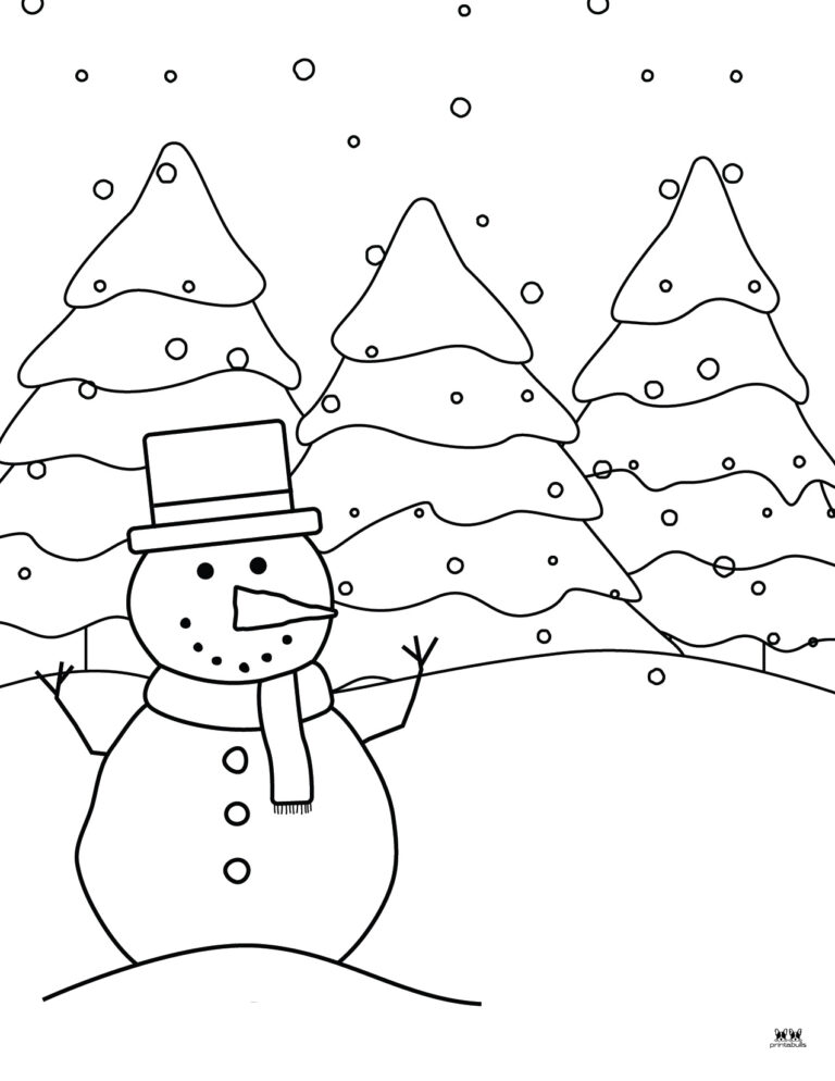 Christmas Tree Coloring Pages & Templates - 22 FREE Printables ...