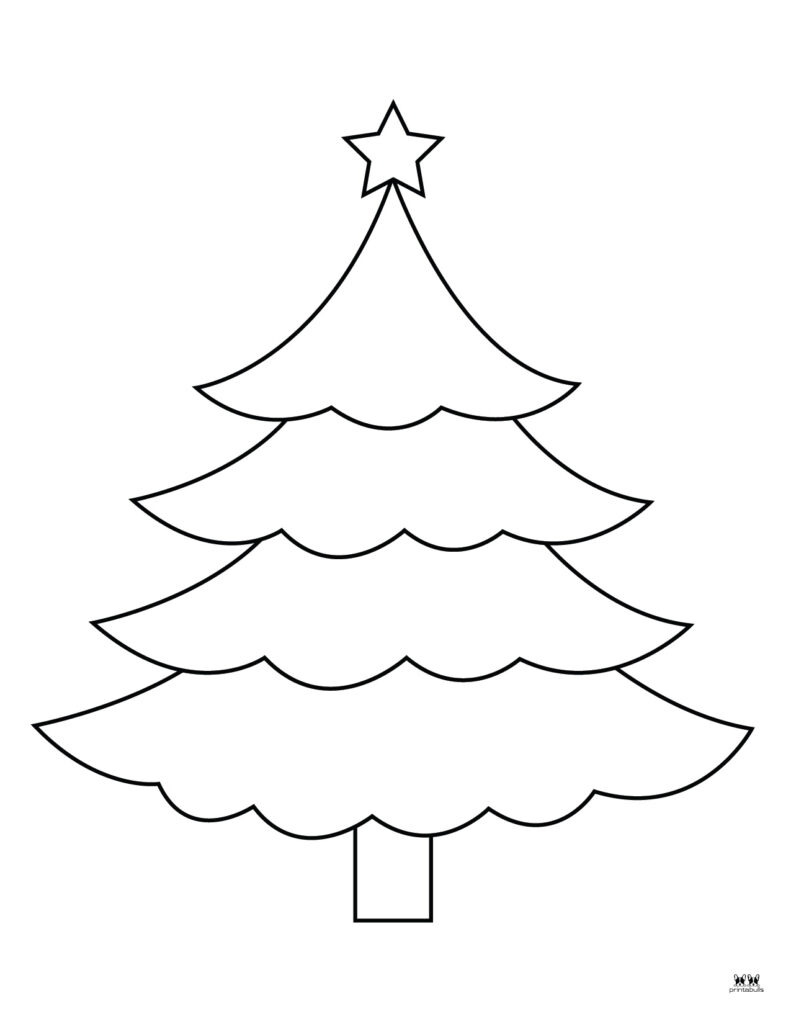 Top 81 best coloring pages xmas tree 100% free printables Shill Art