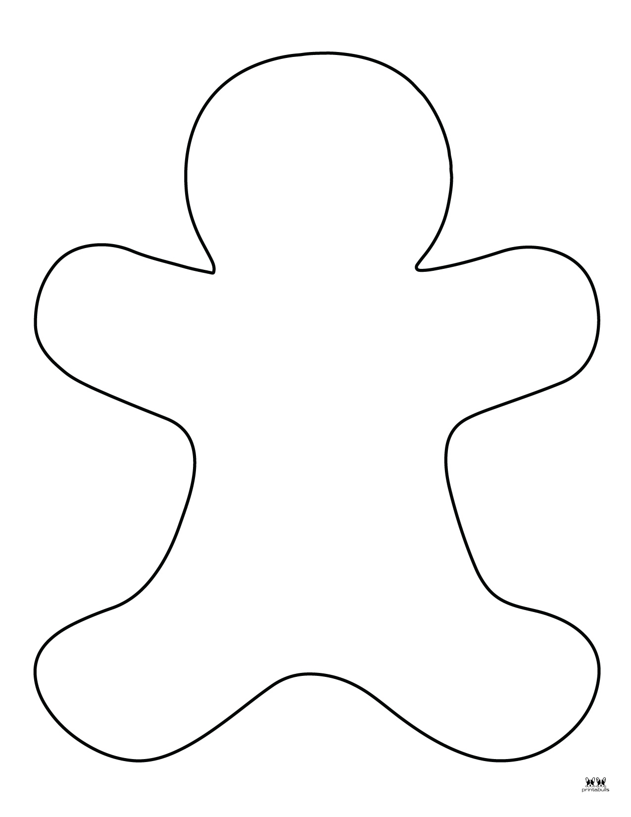 Gingerbread Man Coloring Pages 20 FREE Printables Printabulls