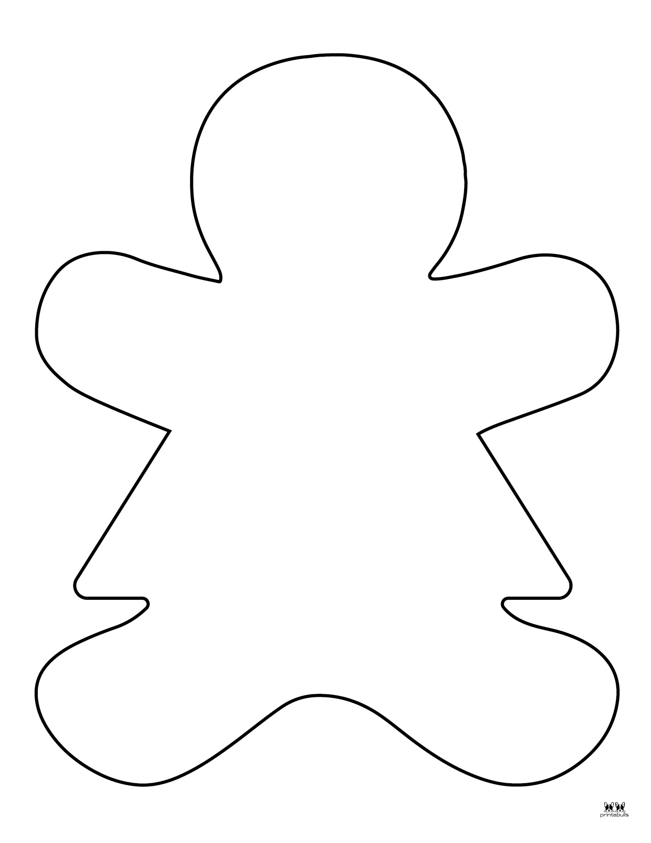 Gingerbread Man Coloring Pages 20 FREE Printables Printabulls