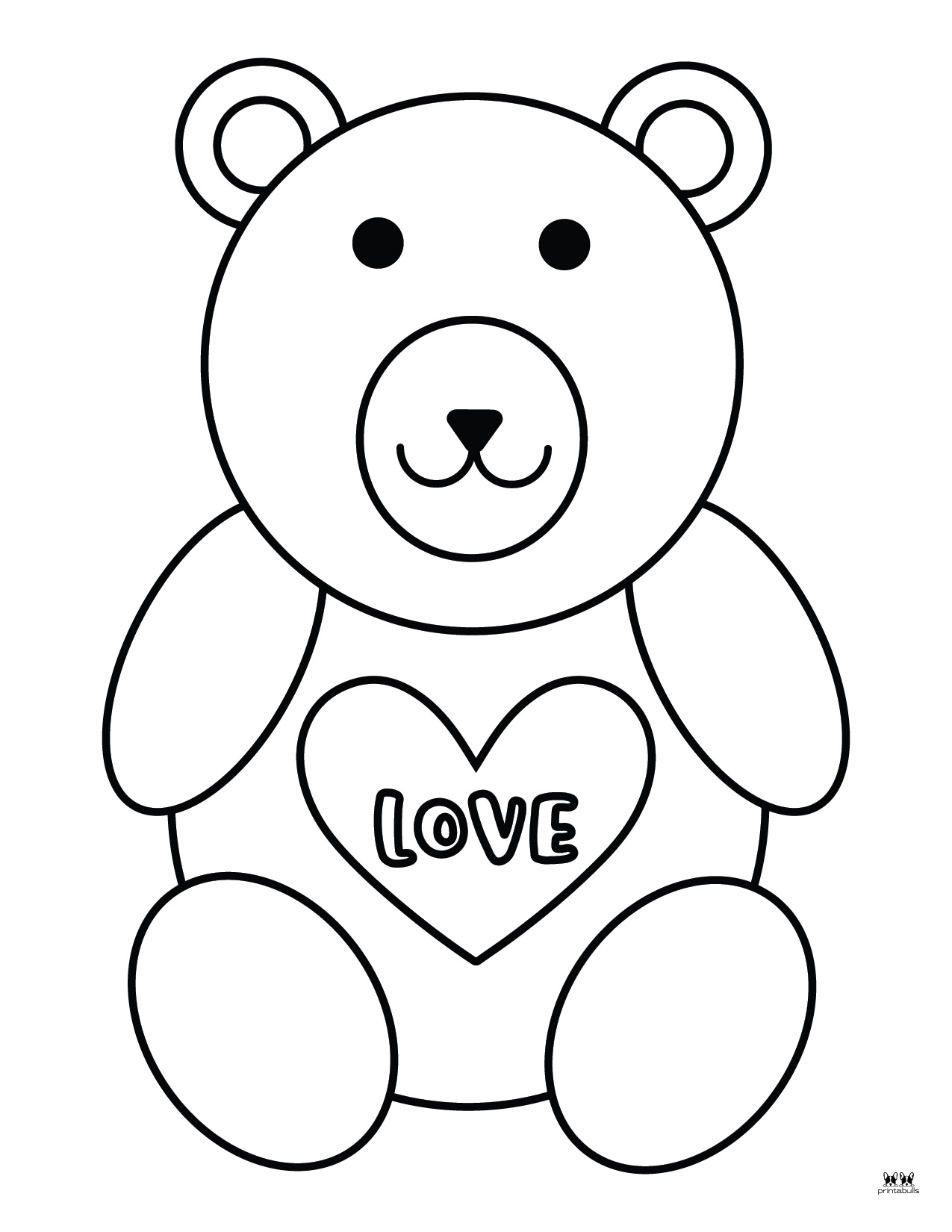 Love & I Love You Coloring Pages - FREE Printables | Printabulls