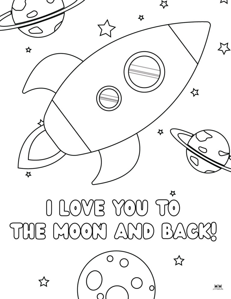 Love & I Love You Coloring Pages - FREE Printables | Printabulls