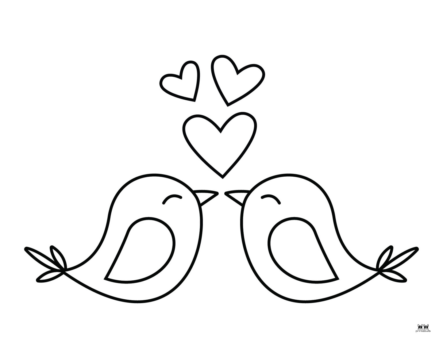 Valentine's Day Coloring Pages - 100 FREE Printables | Printabulls