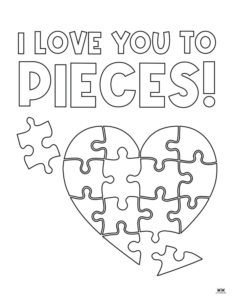 Printable Valentine_s Day Coloring Page-Page 4