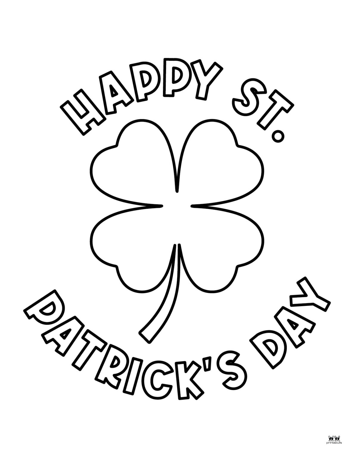 st pattys day coloring pdf