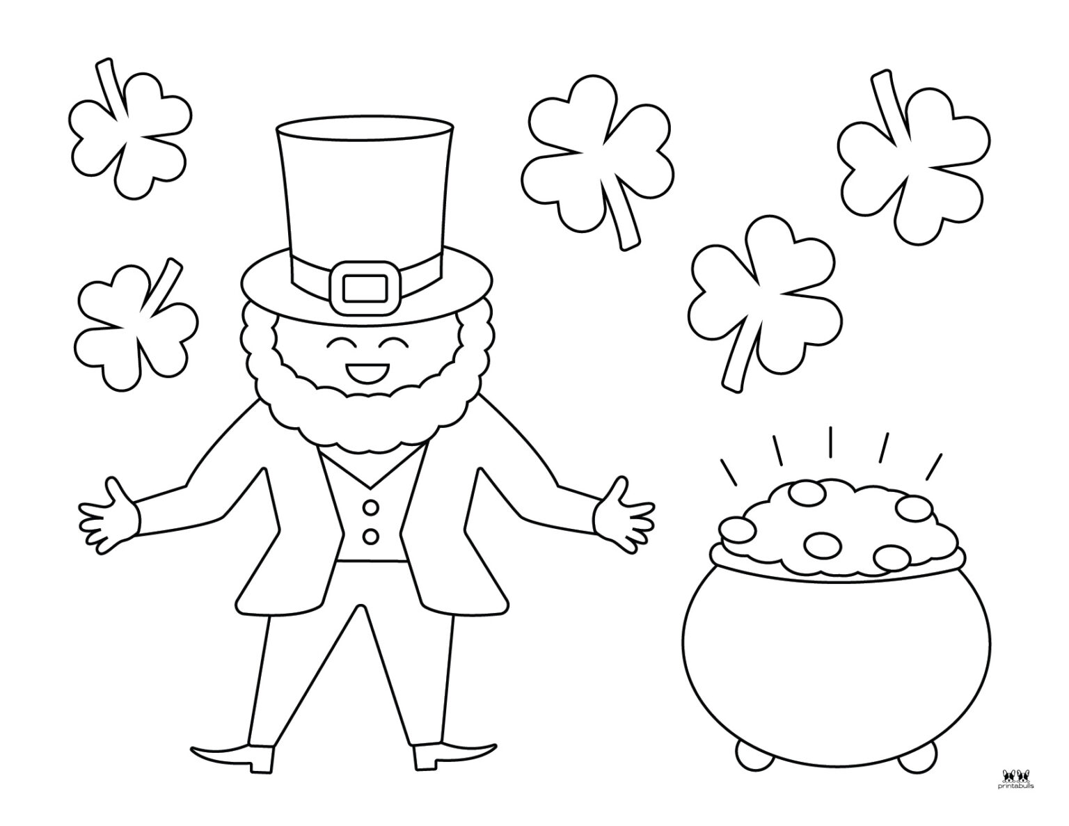 St. Patrick's Day Coloring Pages - 35 FREE Coloring Pages | Printabulls