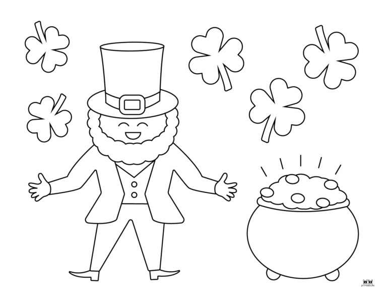 St. Patrick's Day Coloring Pages - 35 FREE Coloring Pages | Printabulls