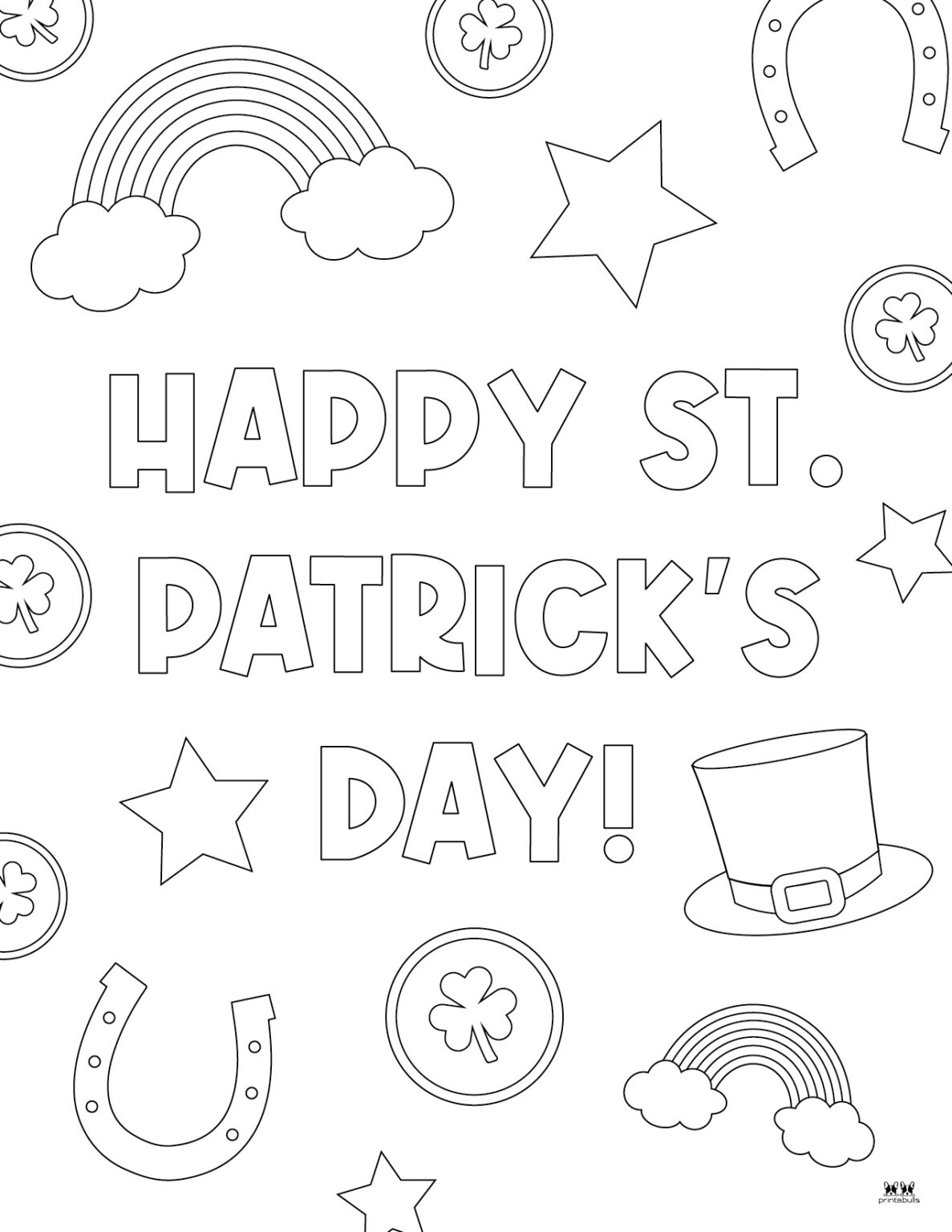 St. Patrick's Day Coloring Pages - 35 FREE Coloring Pages | Printabulls