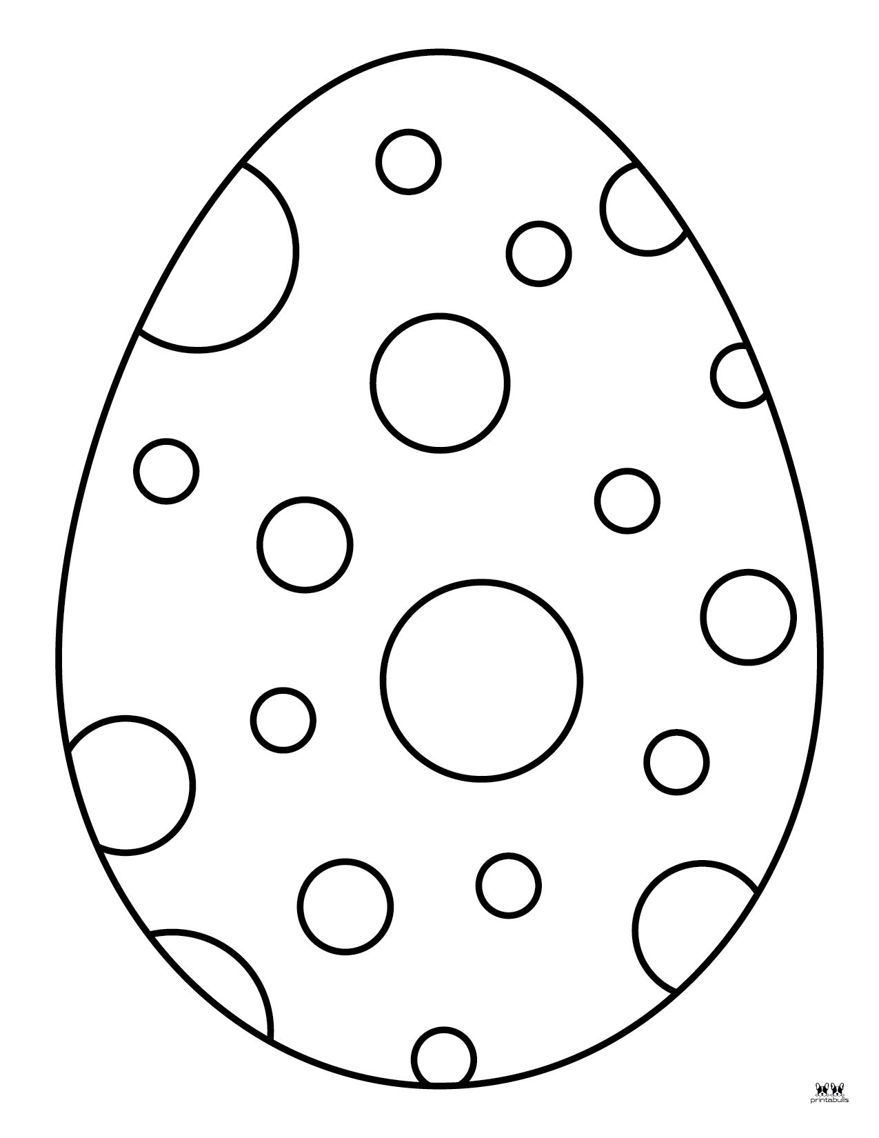 Easter Egg Templates & Coloring Pages 129 FREE Pages Printabulls