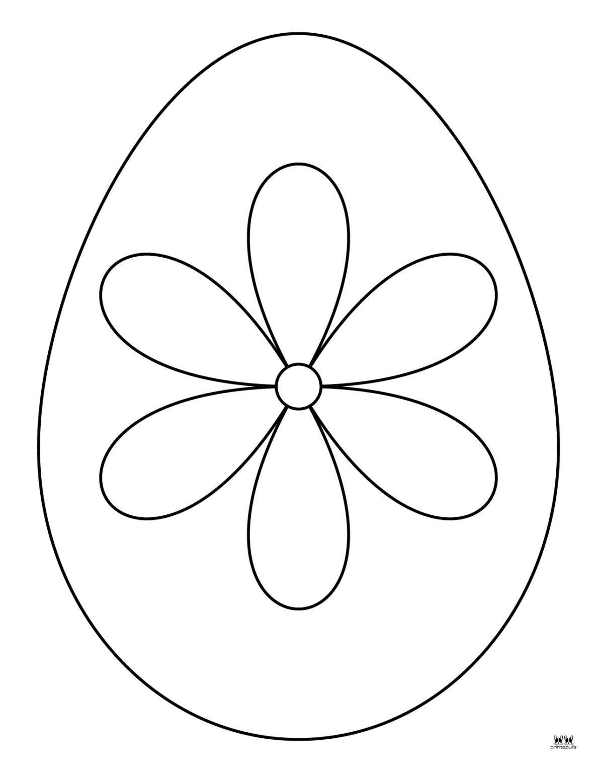 Easter Egg Templates & Coloring Pages - 129 FREE Pages | Printabulls